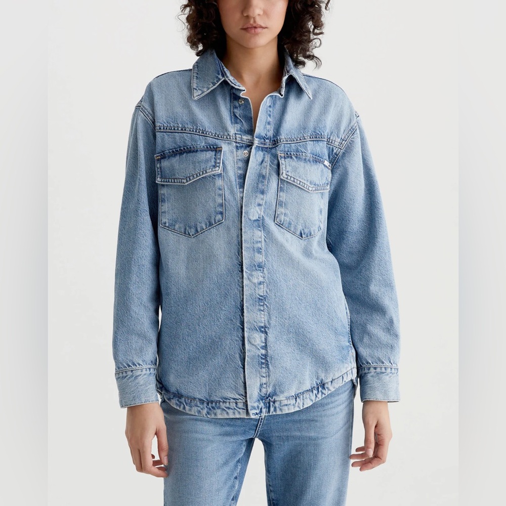 NWT AG Adriano Goldschmeid Maci Shacket